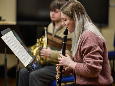 Guildhall clarinet and Horn player